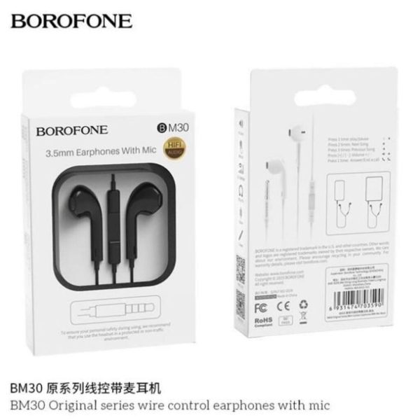 Tai Nghe có dây Borofone BM30 Tai Nghe có dây Borofone BM30