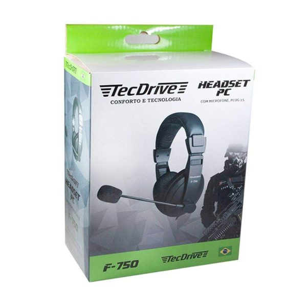 Tai nghe TecDrive Headset F-750 - Tai Nghe dành cho game thủ