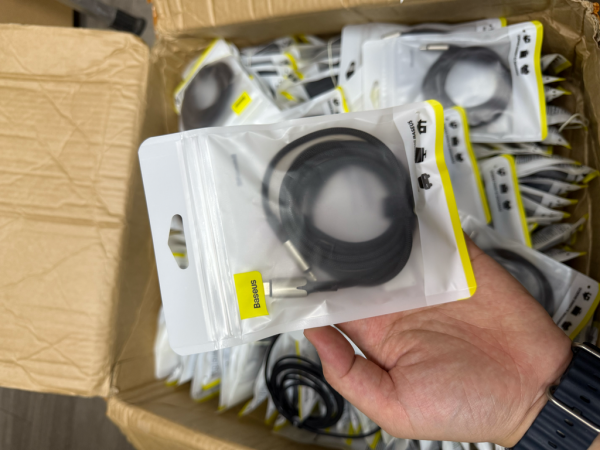 (10 tặng 1) Cáp sạc nhanh C to Lightning Baseus Waterdrop Series PD cho iPhone/ iPad 2M