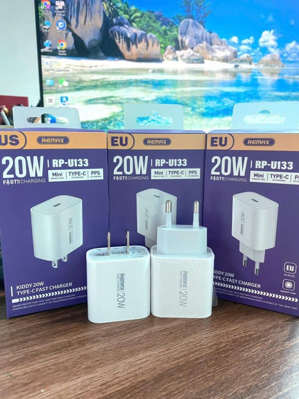 (mua 10 tặng 1) Củ sạc nhanh Remax PD 20w RP-u133