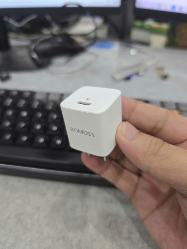 Củ sạc nhanh PD 20w chính hãng ROMOSS - Công nghệ GaN