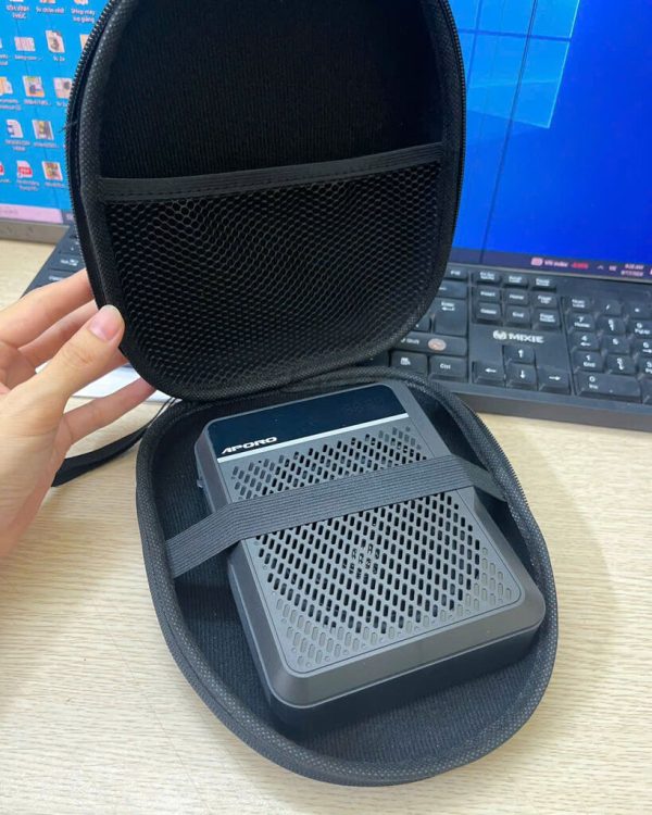Túi đựng phụ kiện Aporo, đựng loa trợ giảng, tai nghe, sạc dự phòng