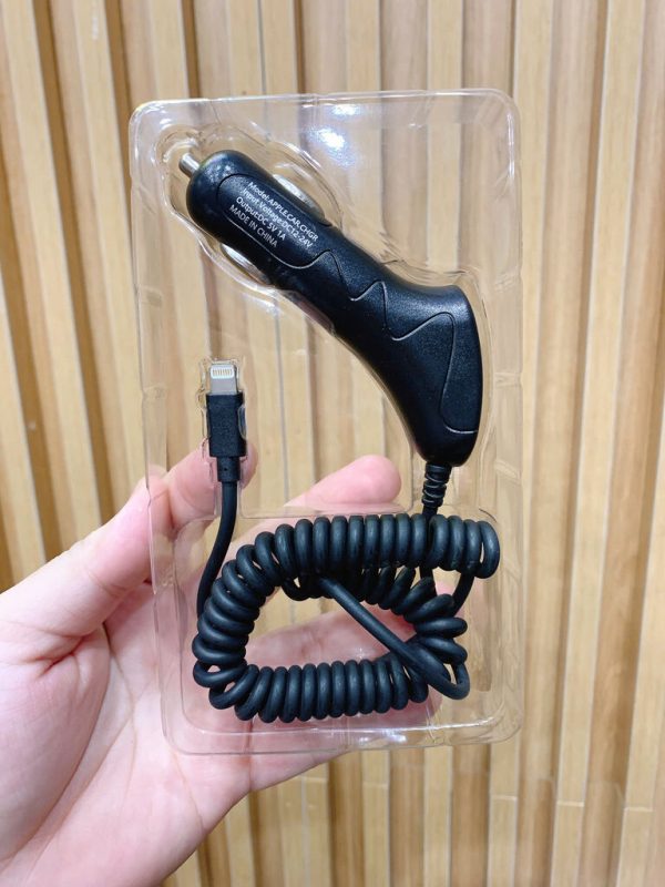 Tẩu sạc ô tô liền cáp iPhone AVO - C48 có chứng chỉ MFI