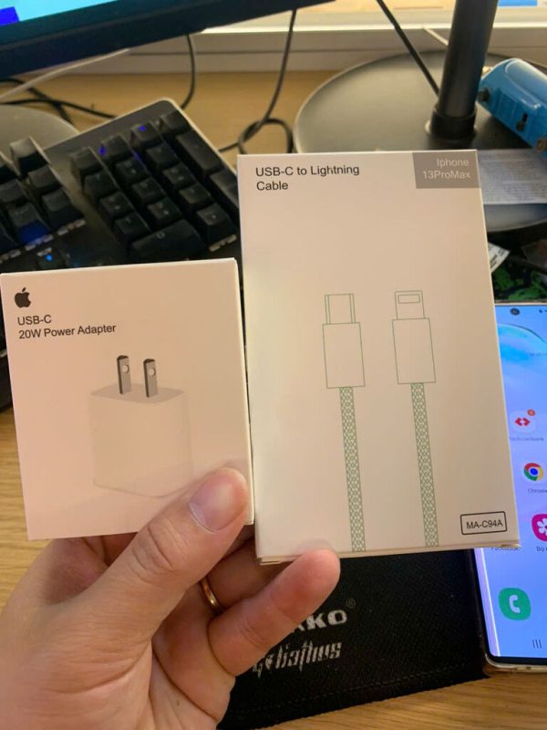 Combo củ cáp sạc nhanh 20w iphone Full hộp