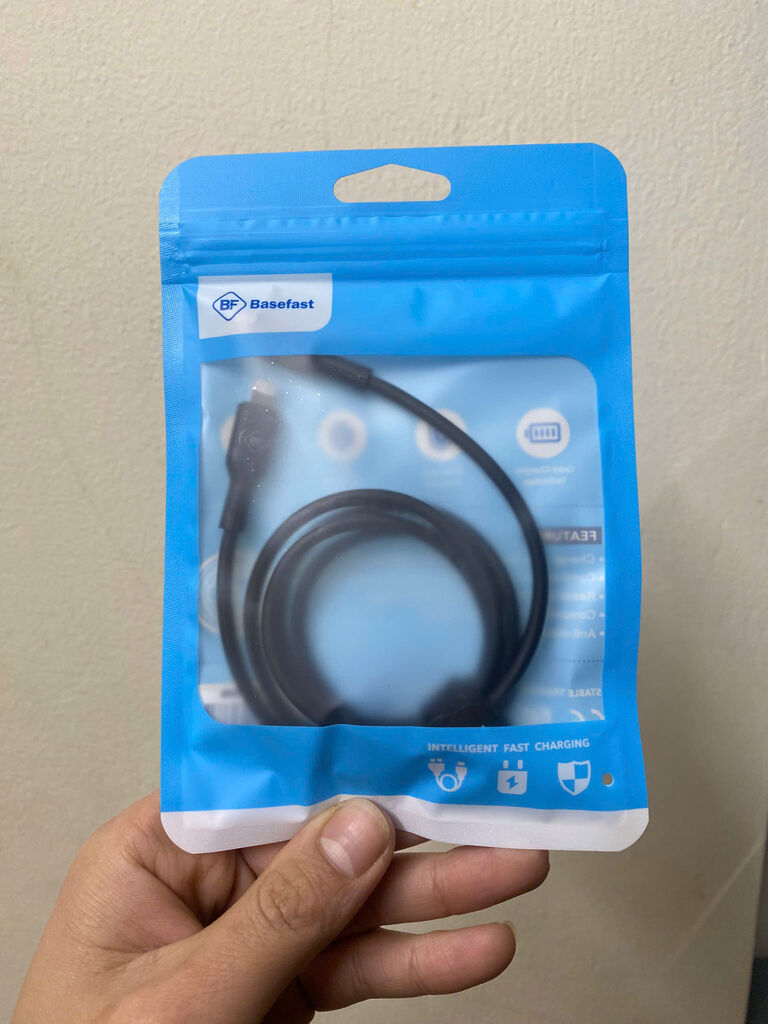 Cáp sạc nhanh 27W C to Lightning dây Silicon siêu bền - Basefast MERCURY SERI CS56