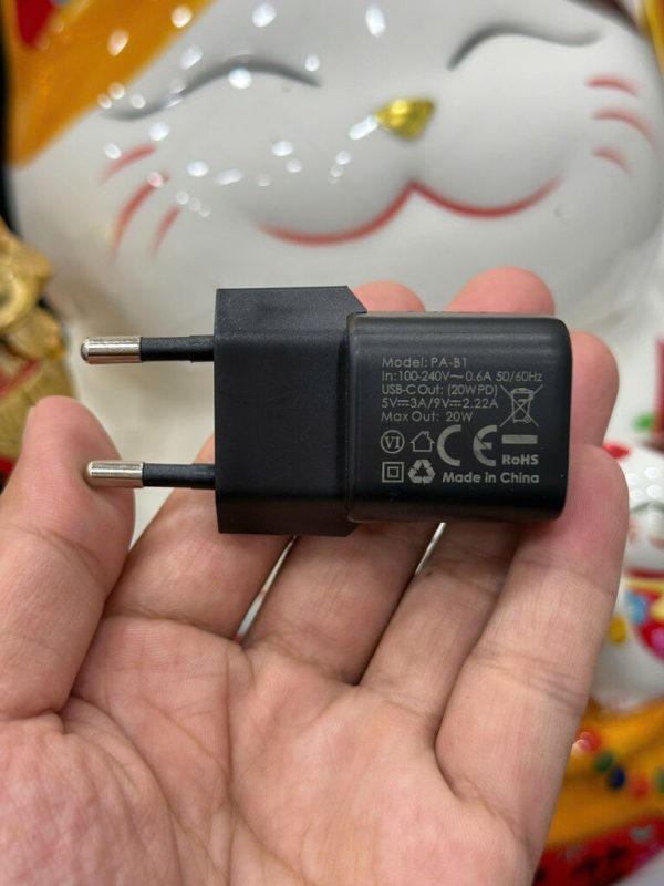 Củ Sạc Nhanh 20W Chính Hãng Aukey Omnia USB-C PD PA-B1 (Đen) Củ Sạc Nhanh 20W Chính Hãng Aukey Omnia USB-C PD PA-B1 (Đen)