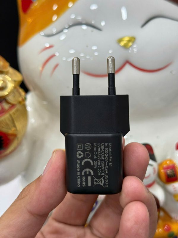 Củ Sạc Nhanh 20W Chính Hãng Aukey Omnia USB-C PD PA-B1 (Đen) Củ Sạc Nhanh 20W Chính Hãng Aukey Omnia USB-C PD PA-B1 (Đen)