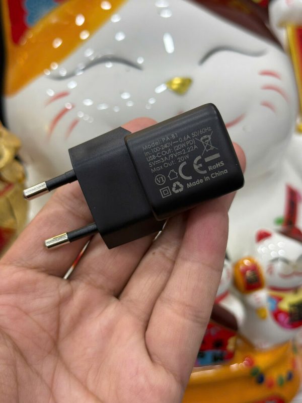 Củ Sạc Nhanh 20W Chính Hãng Aukey Omnia USB-C PD PA-B1 (Đen) Củ Sạc Nhanh 20W Chính Hãng Aukey Omnia USB-C PD PA-B1 (Đen)