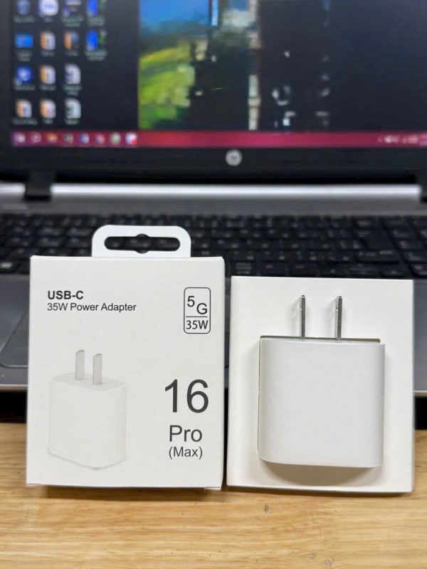CỦ SẠC 35W IPHONE 16PROMAX ĐỦ DÒNG - HÀNG FAKE ( HÀNG KHÔNG LOGO )