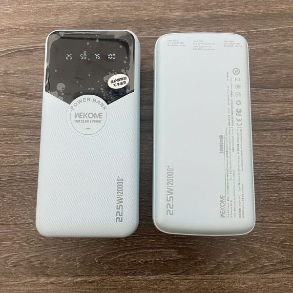 Pin Dự Phòng 10.000mah - 20.000mAh WEKOME WP-59 Sạc Nhanh 22.5W (ko hộp)