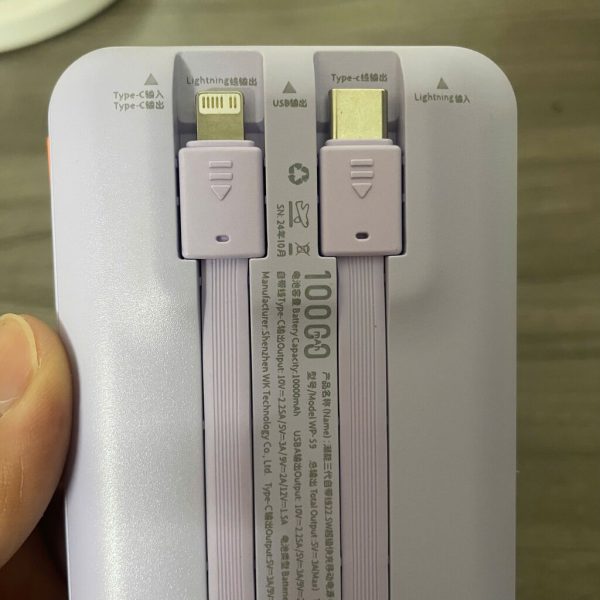 Pin Dự Phòng 10.000mah - 20.000mAh WEKOME WP-59 Sạc Nhanh 22.5W (ko hộp)