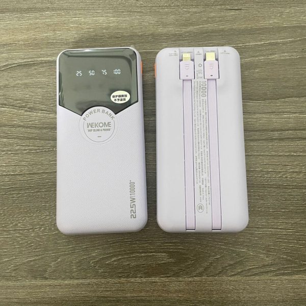 Pin Dự Phòng 10.000mah - 20.000mAh WEKOME WP-59 Sạc Nhanh 22.5W (ko hộp)