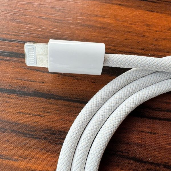 Cáp Bọc Dù Sạc Nhanh iPhone 20W C to L 12ic, dài 1m chống rối, Sạc Nhanh PD hàng fake, đủ hộp