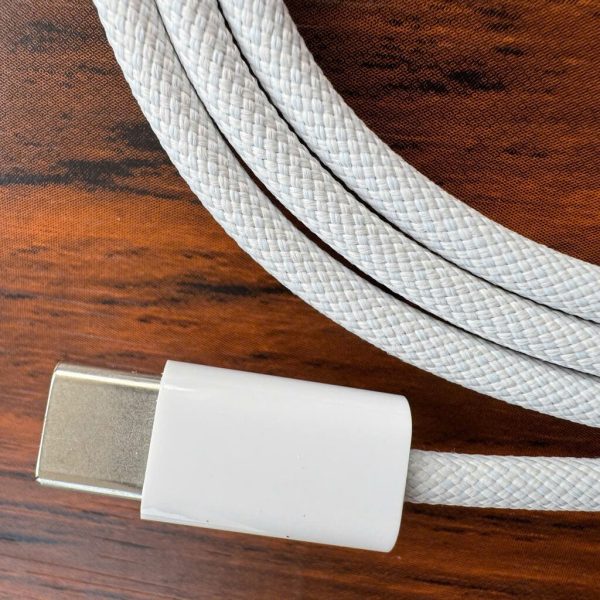 Cáp Bọc Dù Sạc Nhanh iPhone 20W C to L 12ic, dài 1m chống rối, Sạc Nhanh PD hàng fake, đủ hộp