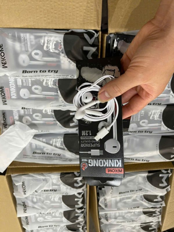 Tai nghe có dây Wekome YB-03 chân cắm Type C