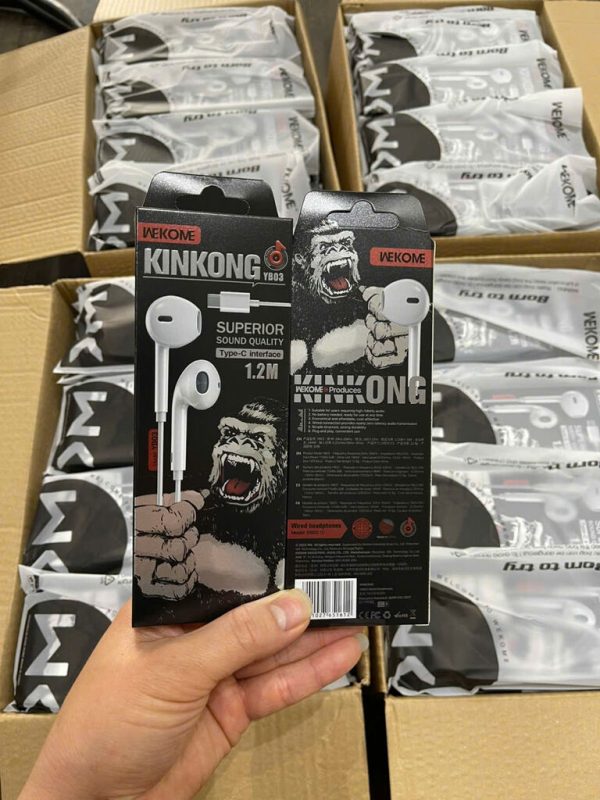 Tai nghe có dây Wekome YB-03 chân cắm Type C