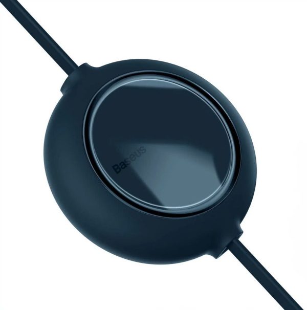 (10 tặng 1) Cáp sạc dây rút 3 đầu Baseus Bright Mirror 3 in 1 Type C Micro USB Lightning 3.5A 1.2m