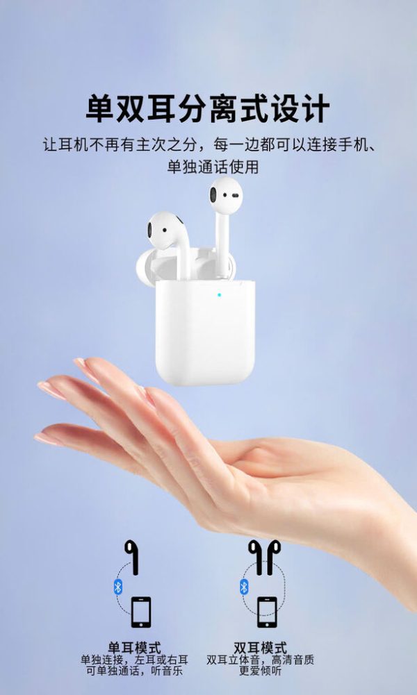 Tai nghe TWS Air 2 hãng BXE, Model: Air 2