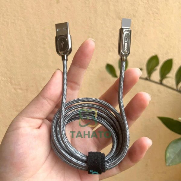 Cáp sạc nhanh iphone X131L bóc dù chính hãng Bwoo USB TO L Cáp sạc iphone cho máy từ 6 đến 14 promax