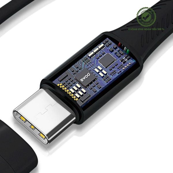 Cáp sạc 4in1 Bwoo sạc nhanh cho các dòng máy Iphone Samsung Oppo Xiaomi Rexmi Bảo Hành 6 Tháng