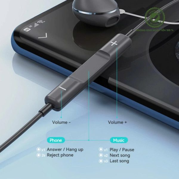 Tai nghe chân tròn 3.5 chính hãng BO-HF20 cho các dòng máy điện thoại máy tính.... BH 6 tháng