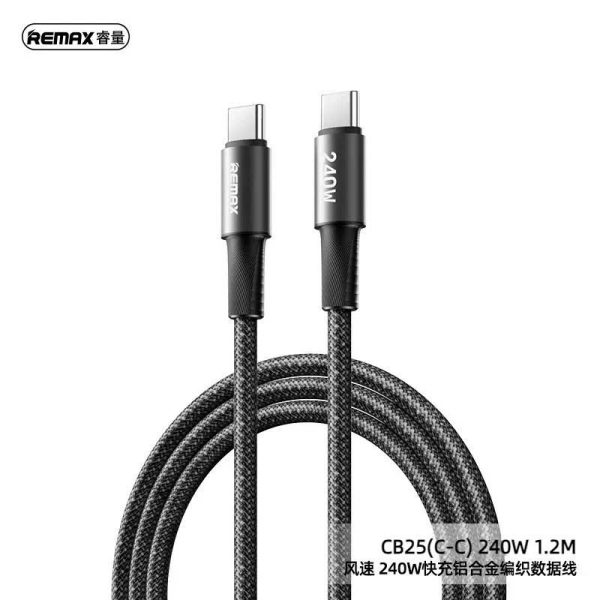 Cáp Sạc Nhanh REMAX CB25 Series (A-L/A-C) (C-L/C-C) Cáp Sạc Nhanh REMAX CB25 Series (A-L/A-C) (C-L/C-C)