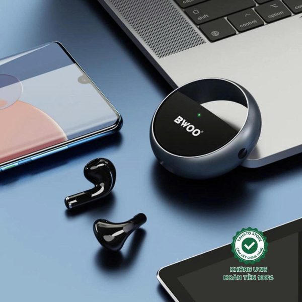 Tai nghe Bluetooth BW74 Tai Nghe Không Dây chính hãng Bwoo Cao cấp hợp kim nhôm pin trâu Mic chống ồ Tai nghe Bluetooth BW74 Tai Nghe Không Dây chính hãng Bwoo Cao cấp hợp kim nhôm pin trâu Mic chống ồ