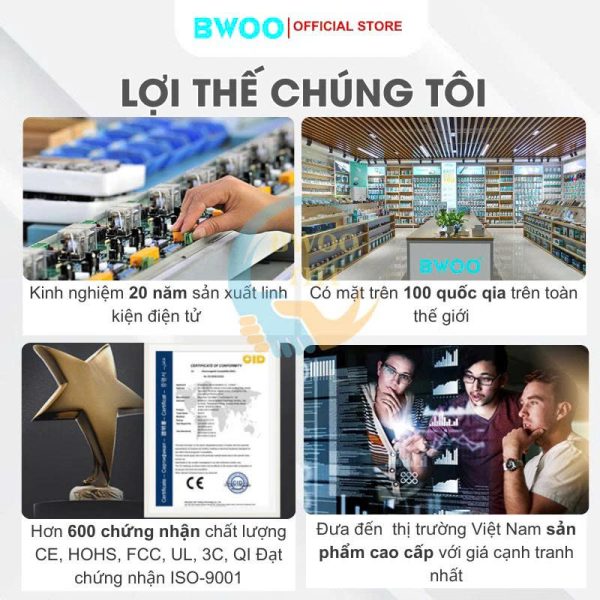 Jack Chuyển Đổi Tai NgheType-C Sang 3.5mm Chính Hãng BWOO SX-80