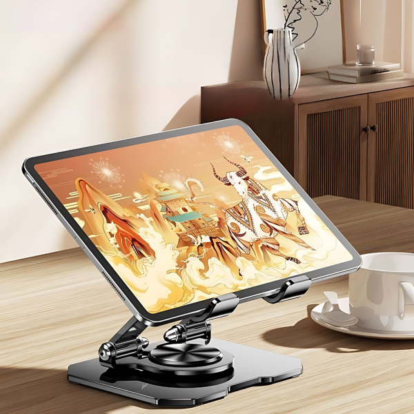 Giá Đỡ Máy Tính Bảng P2, Xoay Linh Hoạt 360°, Chất Liệu Kim Loại, Gập Gọn - Thùng 60 Cái