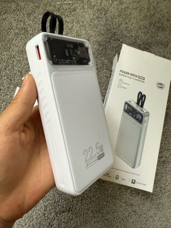 Pin dự phòng 20.000mAh, sạc nhanh kèm cáp, POWER BANK FAST – Super Fast Charger