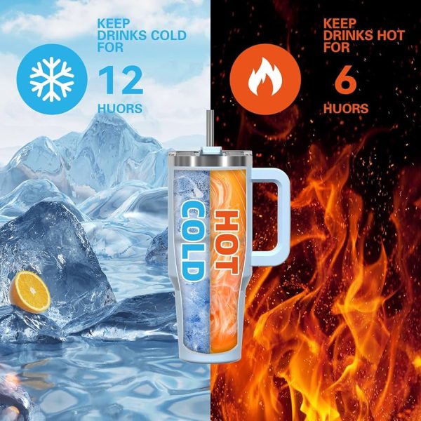 Ly Giữ Nhiệt WATERSY 980ml – note Chọn màu NAM - NỮ, Tặng kèm Ống Hút Inox và Que Rửa