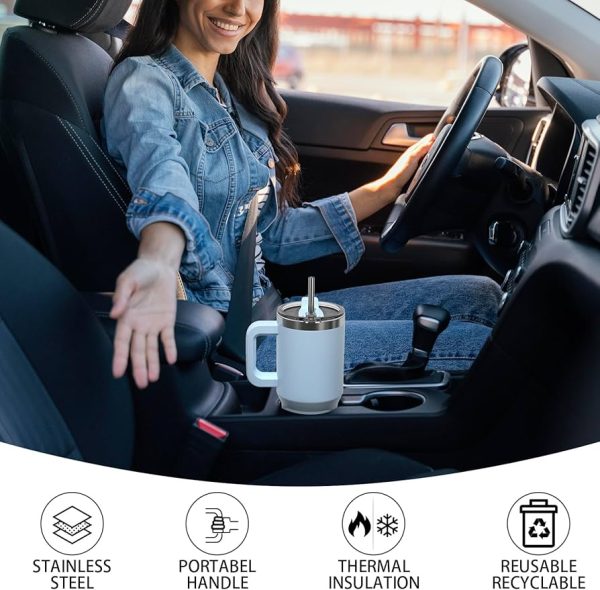 Ly Giữ Nhiệt WATERSY 980ml – note Chọn màu NAM - NỮ, Tặng kèm Ống Hút Inox và Que Rửa