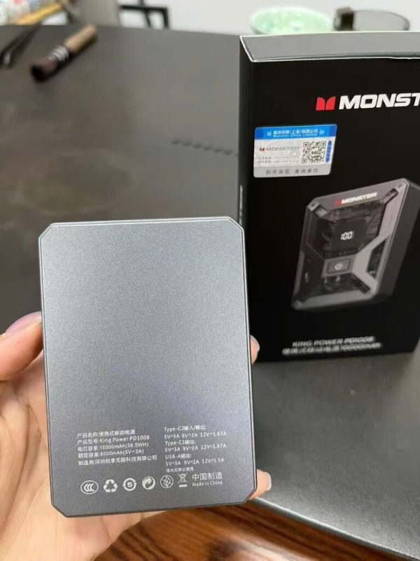 Sạc Dự Phòng MONSTER King Power PD1008 – 10.000mAh