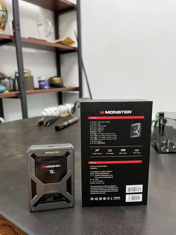 Sạc Dự Phòng MONSTER King Power PD1008 – 10.000mAh