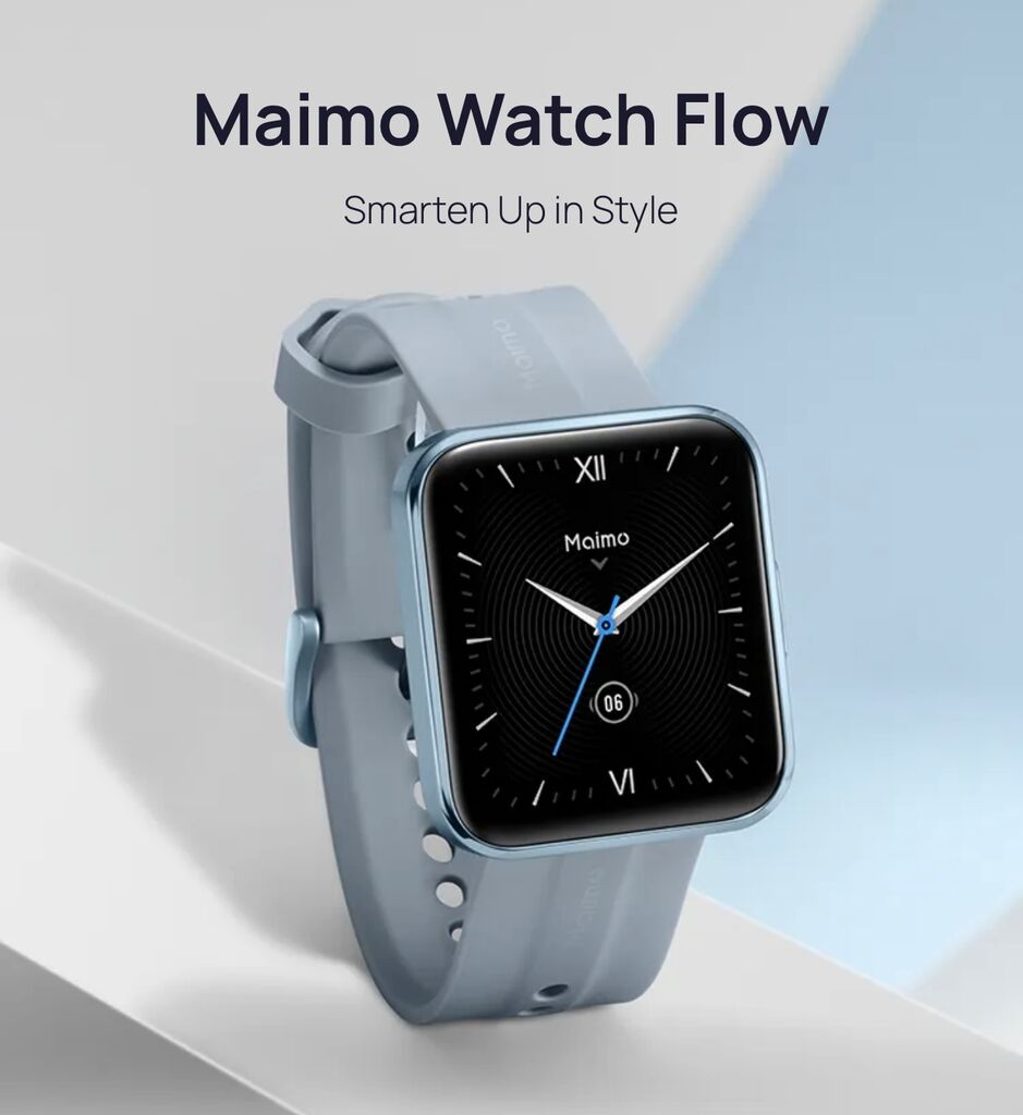 Đồng hồ thông minh Xiaomi Maimo Watch Flow, màn AMOLED, GPS độc lập