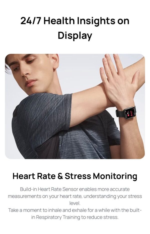 Đồng hồ thông minh Xiaomi Maimo Watch Flow, màn AMOLED, GPS độc lập