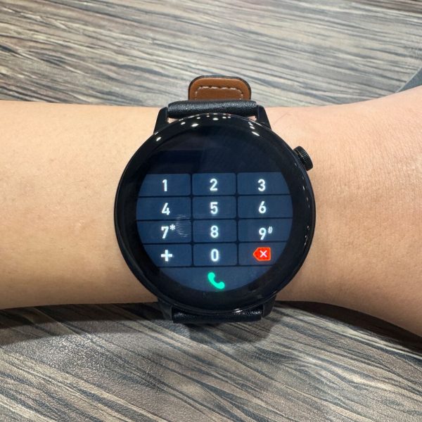 Đồng hồ thông minh Microwear GT3 Mini, đo huyết áp, nghe gọi điện thoại, đọc thông báo App