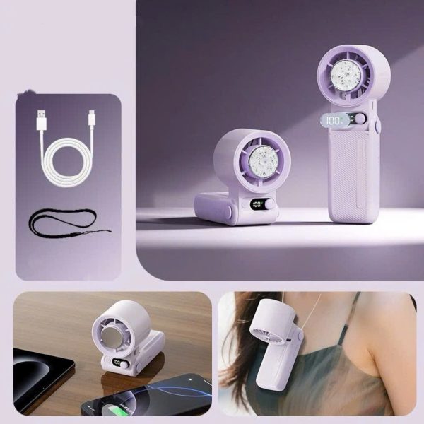 Quạt cầm tay JF168 Pin 6000 mah