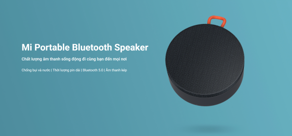 Loa Bluetooth Xiaomi Mi Portable Bluetooth Speaker Mini, có thể ghép nối 2 loa
