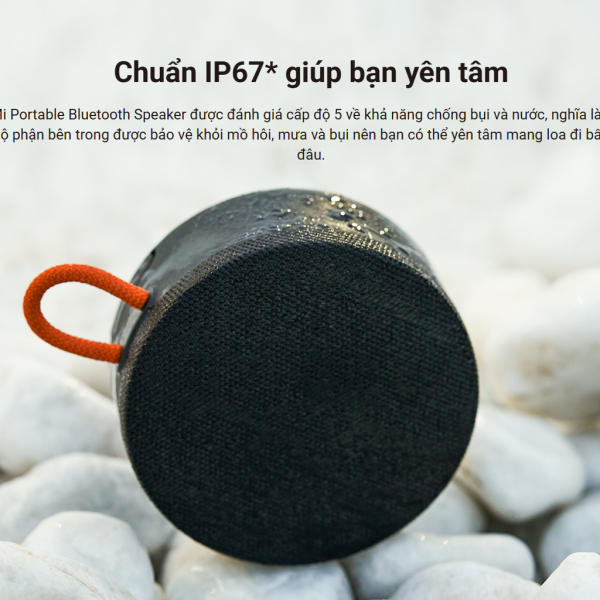 Loa Bluetooth Xiaomi Mi Portable Bluetooth Speaker Mini, có thể ghép nối 2 loa