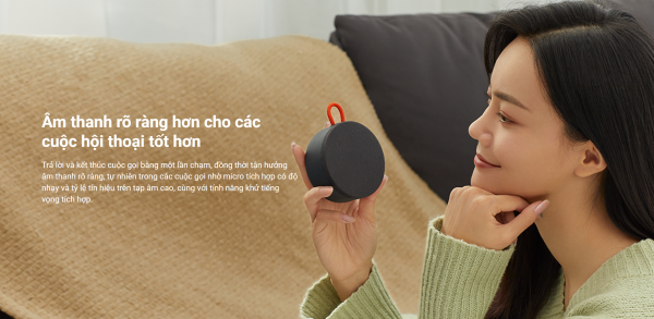 Loa Bluetooth Xiaomi Mi Portable Bluetooth Speaker Mini, có thể ghép nối 2 loa