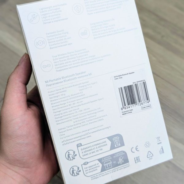 Loa Bluetooth Xiaomi Mi Portable Bluetooth Speaker Mini, có thể ghép nối 2 loa