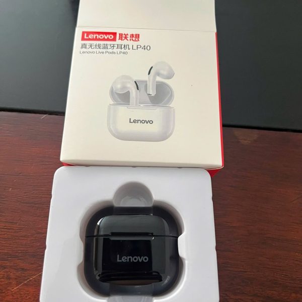 Tai nghe Bluetooth Lenovo LivePods LP40-Âm bass mạnh Bluetooth 5.0 ổn định