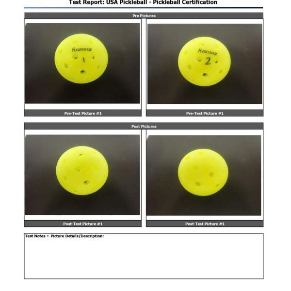 Bóng Pickleball Kamaz đạt chuẩn USAPA chính hãng Kunpick