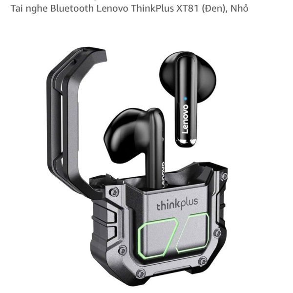 Tai nghe Bluetooth Lenovo ThinkPlus XT81 - giao diện cực ngầu, bass mạnh