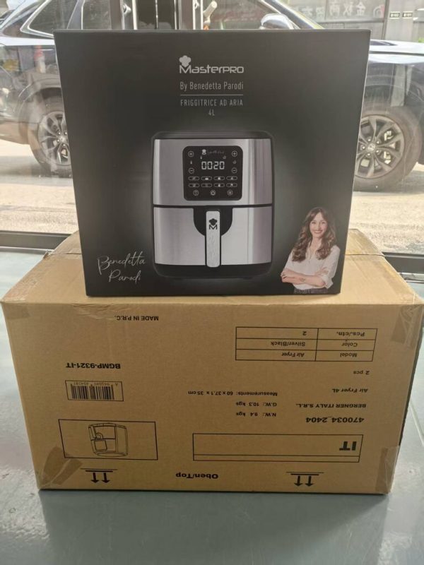 Nồi chiên không dầu 4L Masterpro by Benedetta Parodi ( thương hiệu Italy )