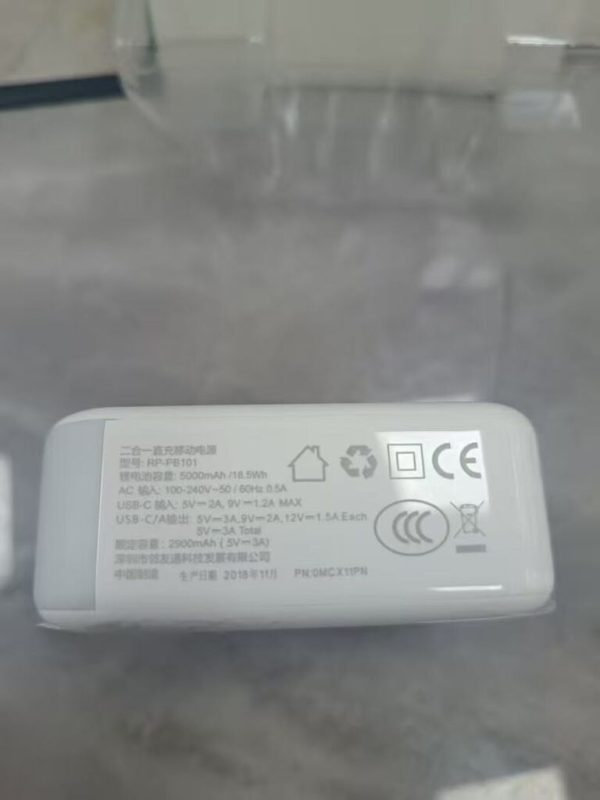 Pin dự phòng KIÊM Củ sạc RAVPOWER RP-PB101 5000mAh PD & QC 3.0