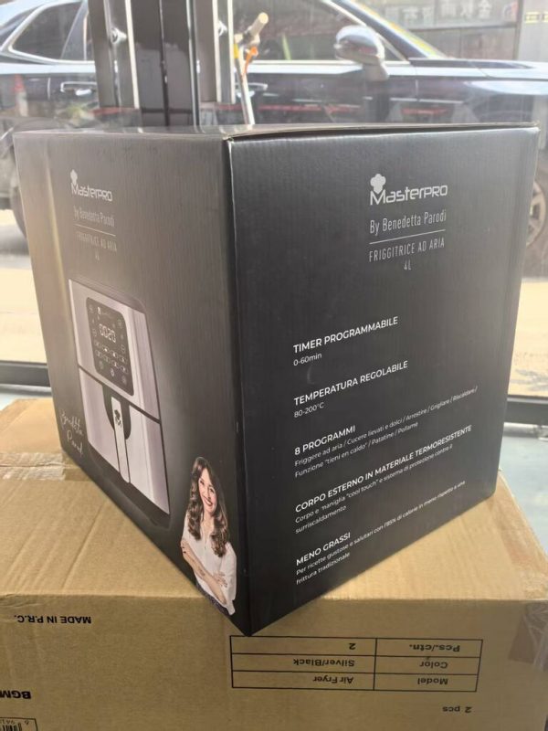 Nồi chiên không dầu 4L Masterpro by Benedetta Parodi ( thương hiệu Italy )