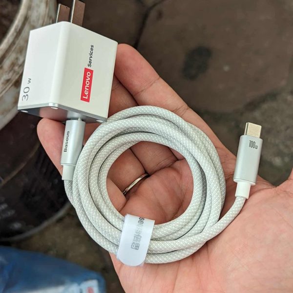 Củ sạc nhanh 30W Lenovo Services công nghệ GAN chuẩn sạc nhanh PPS PD 3.0 QC 3.0