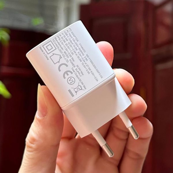 Củ sạc nhanh GaN 30w Synwire, hỗ trợ siêu nhanh PPS